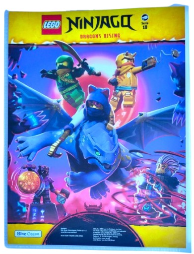 LEGO NINJAGO - ALBUM NA KARTY - Seria 10 - KRWAWY KSIĘŻYC NOWY
