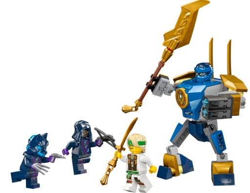 LEGO NINJAGO 71805 кубиков Боевой набор роботов Джея, 78 деталей