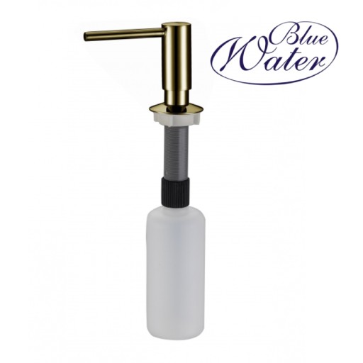 Dozownik płynu Blue Water ART PLATINO Mosiądz Antyczny | Dozownik 250 ml
