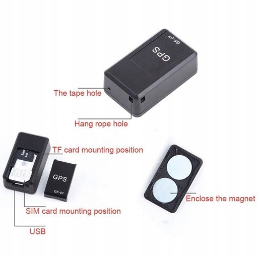 MAGNETYCZNY LOKALIZATOR GPS URZĄDZENIE ŚLEDZĄCE