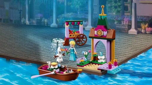 LEGO Disney FROZEN 41155 Приключения Эльзы на замороженном рынке Олафа