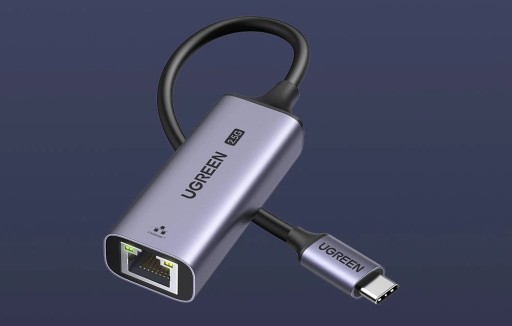 Адаптер Ethernet-адаптер USB-C к сетевой карте RJ45 2.5G UGREEN