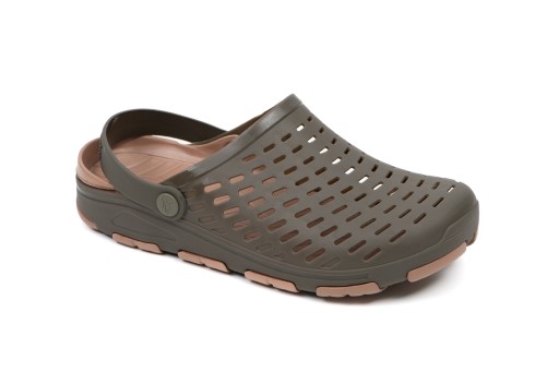 Удобный легкий лоскут Fox Khaki Clogs-43