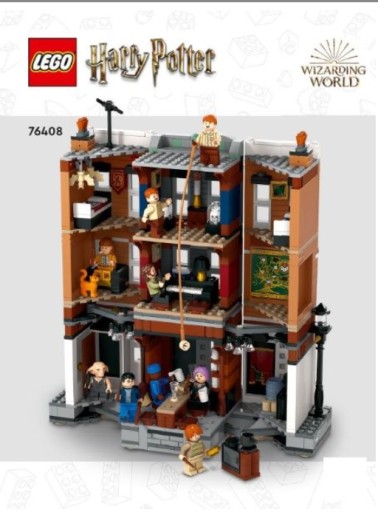 LEGO Гарри Поттер 76408 инструкция