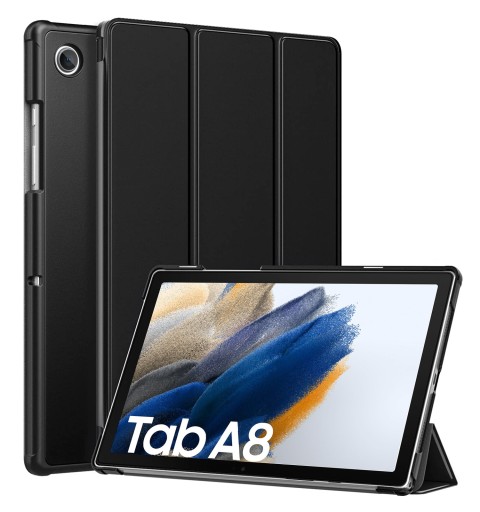ЧЕХОЛ ДЛЯ SAMSUNG GALAXY TAB A8 10,5 ДЮЙМОВ SM-X205 X200 ЧЕРНЫЙ