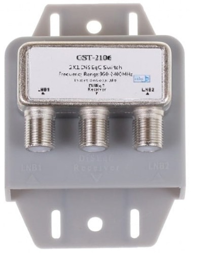 Переключатель DiSEqC 2/1 3дБ ATELYS GST-2106