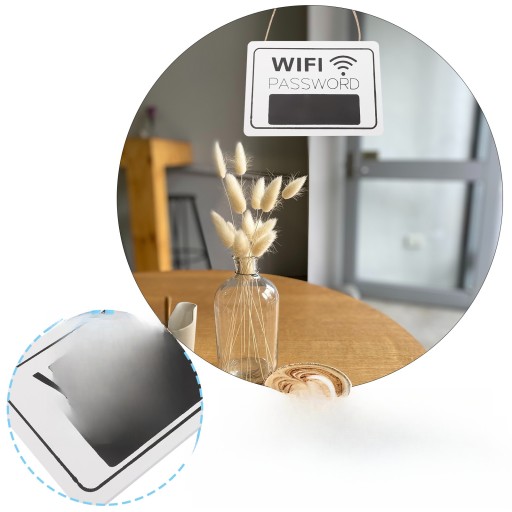 WIFI ПАРОЛЬ НАСТЕННЫЙ ДЕКОР ПАБ ПОРТАТИВНАЯ ВЫВЕСКА