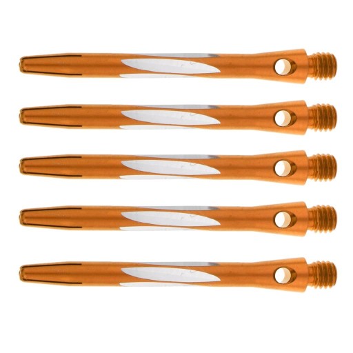 2x 5Pcs / BA Slotted Aluminum Alloy Thread Darts