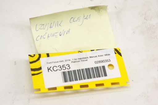 KC353 Ford Focus mk4 1.5d Фазовый клапан