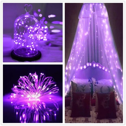 100 Led 10M Солнечные садовые фонари Лампа