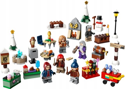 РОЖДЕСТВЕНСКИЙ ПОДАРОЧНЫЙ НАБОР LEGO «ГАРРИ ПОТТЕР АДВЕНТ КАЛЕНДАРЬ 2023» 76418