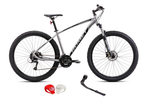 ROWER MTB GÓRSKI 29 ROMET RAMBLER R9.3 SHIMANO OŚWIETLENIE I STOPKA GRATIS