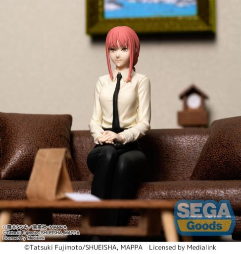 Фигурка Макимы из аниме «Человек-бензопила» из серии Sega's Premium Perching