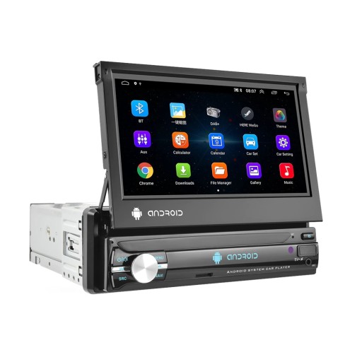 1 DIN Android 10 радиоплеер USB WIFI GPS BT
