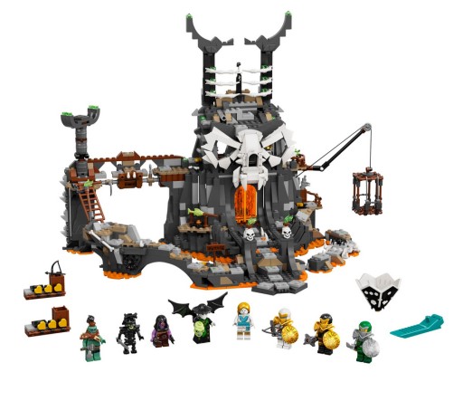 LEGO NINJAGO 71722 ПОДЗЕМЕЛЬЕ ВОЛШЕБНИКОВ СКЕЛЕТОВ