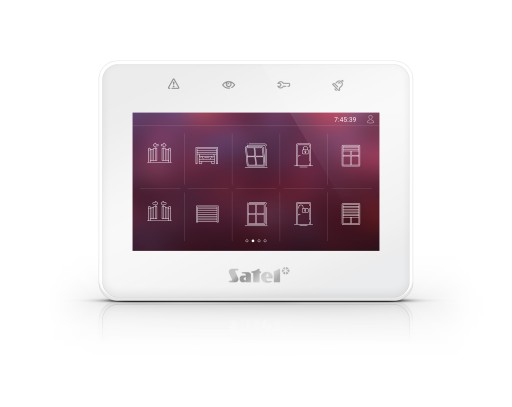 SATEL INTEGRA-32 DOTYKOWY TSG GSM SMS + 6x BOSCH