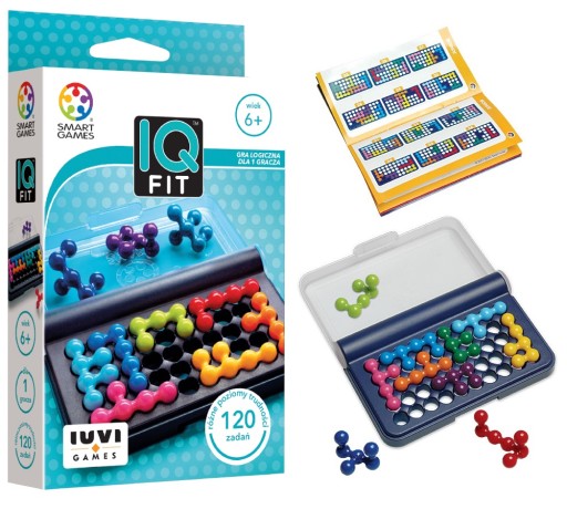 IQ FIT Smart Games игра-головоломка пазл 120 заданий