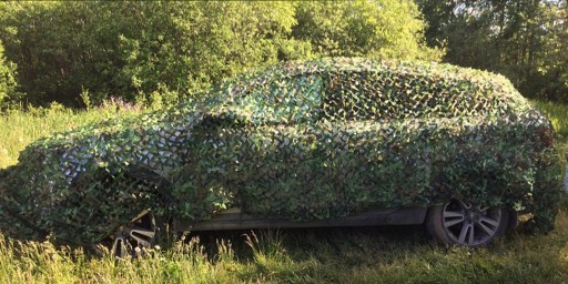 Сетка военная садовая камуфляжная двойная со шнурком 1,5х25м.