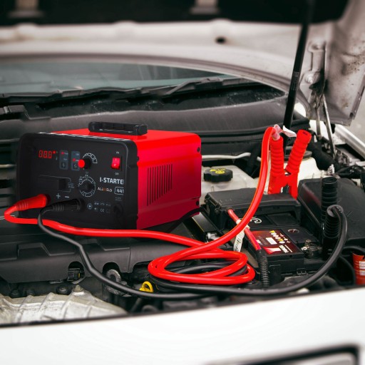 ЗАРЯДНОЕ УСТРОЙСТВО С АВТОМОБИЛЬНЫМ СТАРТЕРОМ IDEAL I-STARTER 441 12V 24V
