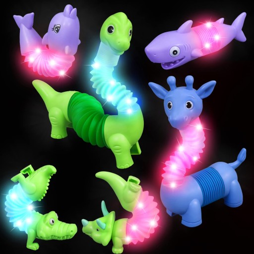СЕНСОРНЫЙ АНТИСТРЕСС CRAWL POP TUBE LED