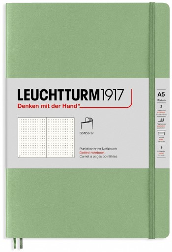 Блокнот LEUCHTTURM1917 Средний A5 Dot SOFT
