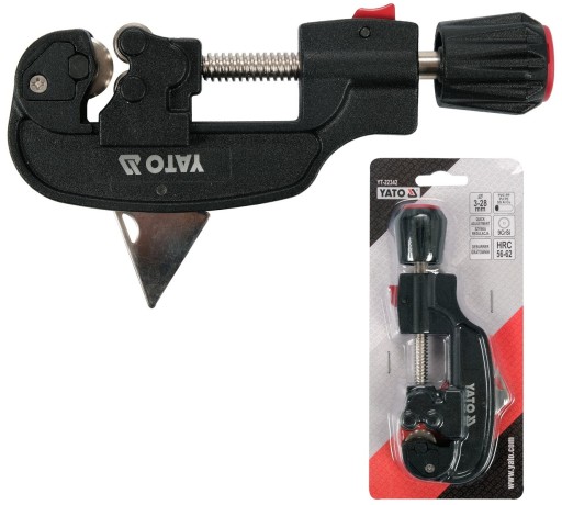 YATO SZYBKONASTAWNY OBCINAK RUR 3-28MM GRATOWNIK