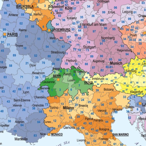 УСИЛЕННАЯ ПОДКЛАДКА 4W С ЕВРОПЕЙСКИМ КОДОМ