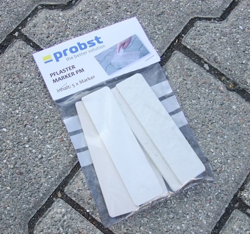МАРКЕР БЕЛЫЙ МЕЛ Probst PAVERMARKER набор 5 шт.