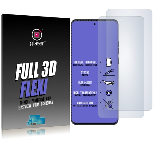 Защитная пленка GLLASER Full 3D Flexi HYDROGEL для REALME 11 Pro 5G