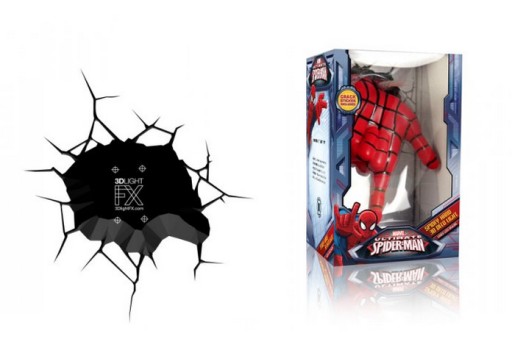 НАСТЕННЫЙ НОЧНИК ЧЕЛОВЕКА-ПАУКА MARVEL GLOVE