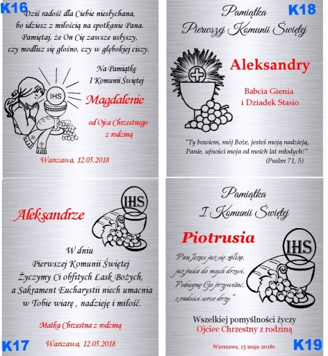 Srebrny Łańcuszek 925 Krzyżyk Męski Grawer