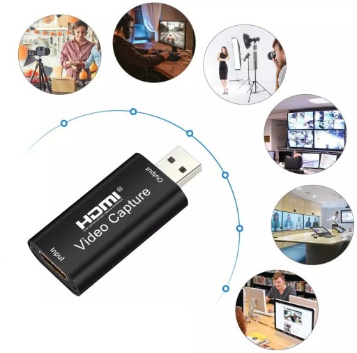 ВИДЕОГРАББЕР HDMI USB КАРТА ВИДЕОЗАПИТАНИЯ