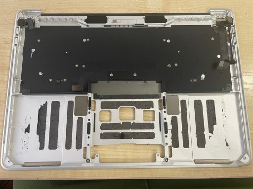 Клавиатура Topcase SILVER Apple MacBook Pro 13 A1706 Touchbar 2016 2017 г.