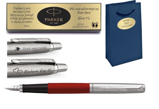 Красная ручка PARKER Jotter ГРАВИРОВКА