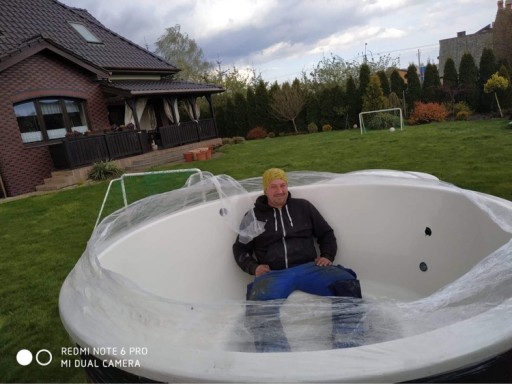 Balia ogrodowa 2,25m ruska bania jacuzzi basen
