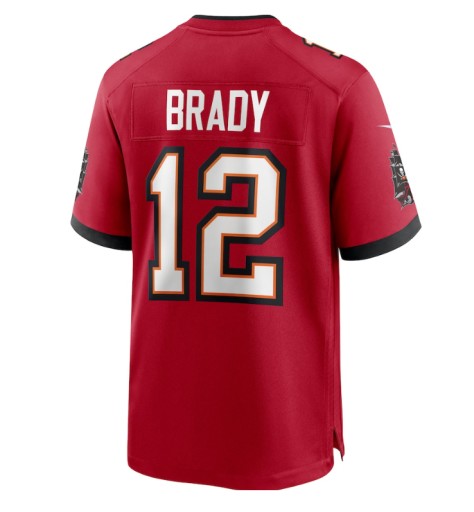 ТРИКОТАЖ НФЛ Футболка TOM BRADY 12 TAMPA BAY Buccaneers r S