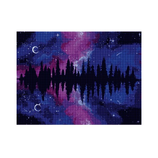 Diamond Embroidery Diamond 30x40cm Night DPX-15643