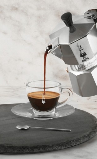 Кофеварка BIALETTI Moka Express 6 TZ Серебристый и черный