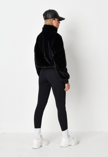 ЧЕРНЫЙ МЕХ ДЛЯ ВЫСЫХ ЛЮДЕЙ 32 MISSGUIDED P0/TX15*