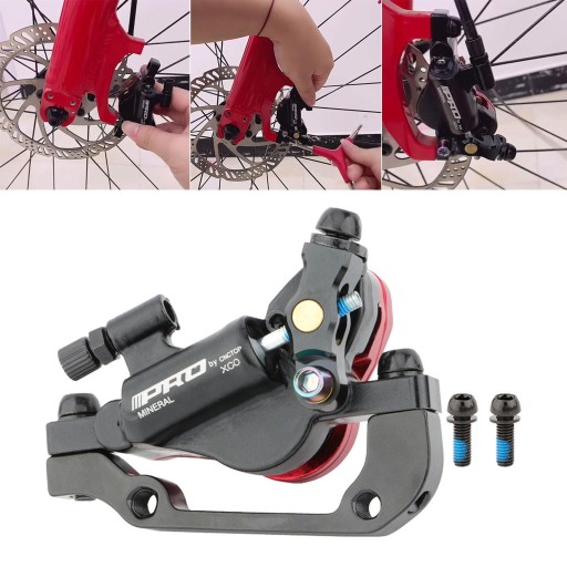 Rower hydrauliczny zacisk hamulca tarczowego tylny klip