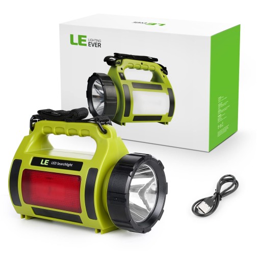 Lampa Latarka Kempingowa LED 1000Lumens USB PowerB