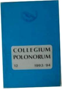 коллегия Polonorum t 12 1993/94 - максимум 24 часа