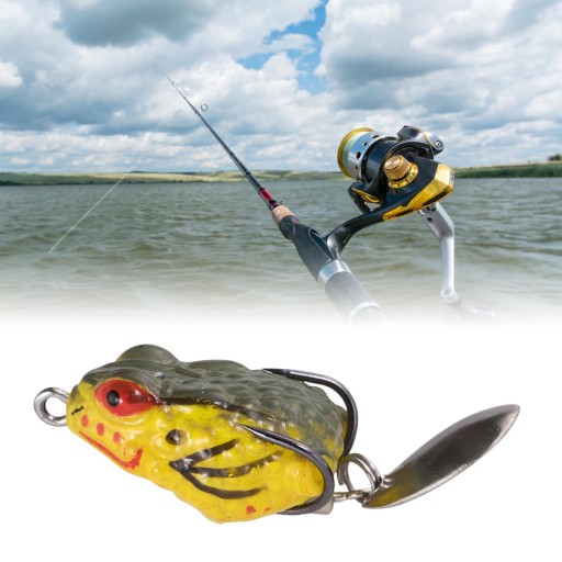 Sztuczna żaba przynęta o długości 2,5 cm przynęta typu Crankbait dla jeziora Style C