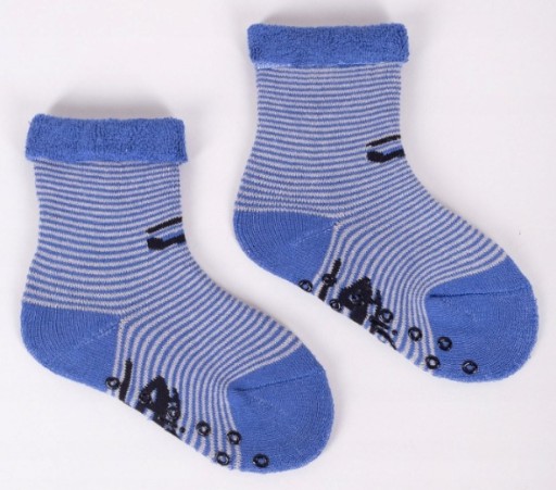6 пар махровых носков ANTI-SLIP, теплые 17–19
