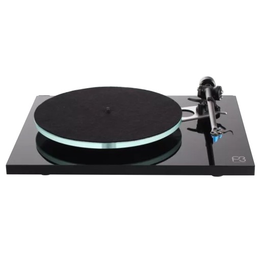 ПРОИГРЫВАТЕЛЬ REGA PLANAR 3 ПОВОРОТА С ММ КАРТРИДЖЕМ REGA ELYS 2 HI-END ЧЕРНЫЙ ГЛЯНЦЕВЫЙ