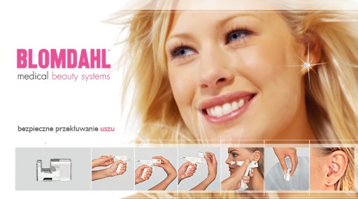 BLOMDAHL DAISY ROSE/ CRYSTAL 5мм медицинский пластик