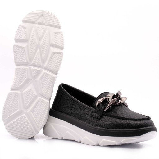 VINCEZA LORDSY DAMSKIE MOKASYNY 10843 BK 40
