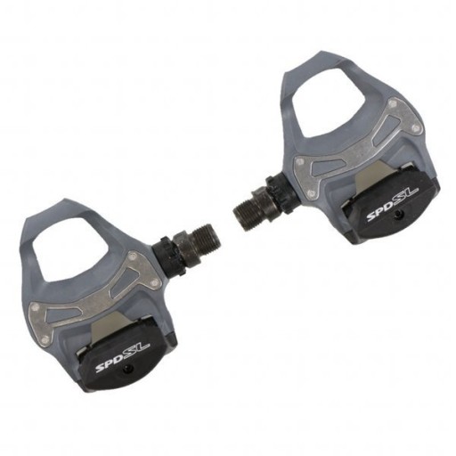 Shimano PD-R550 серые педали SPD-Sl + шипы SH11