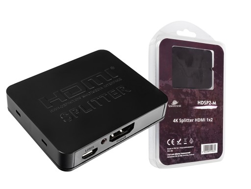 Spacetronik HDSP2-M мини-разветвитель HDMI 1/2