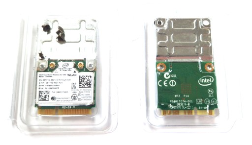 КАРТА WIFI INTEL DUAL BAND WIRELESS-AC 7260, адаптер 5 ГГц, ПОЛНЫЙ РАЗМЕР, 867 Мбит/с